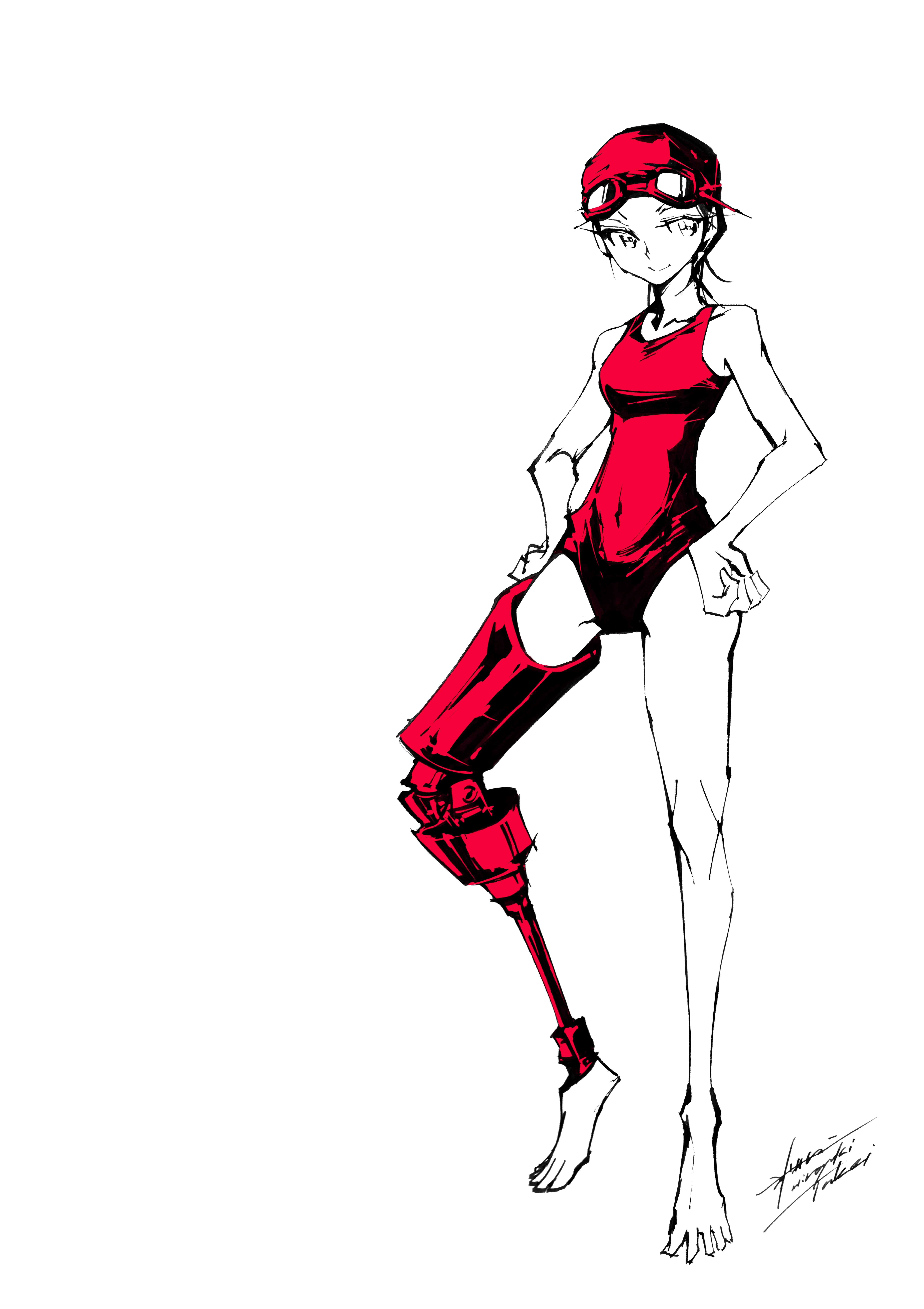 水泳のパネルがぞう