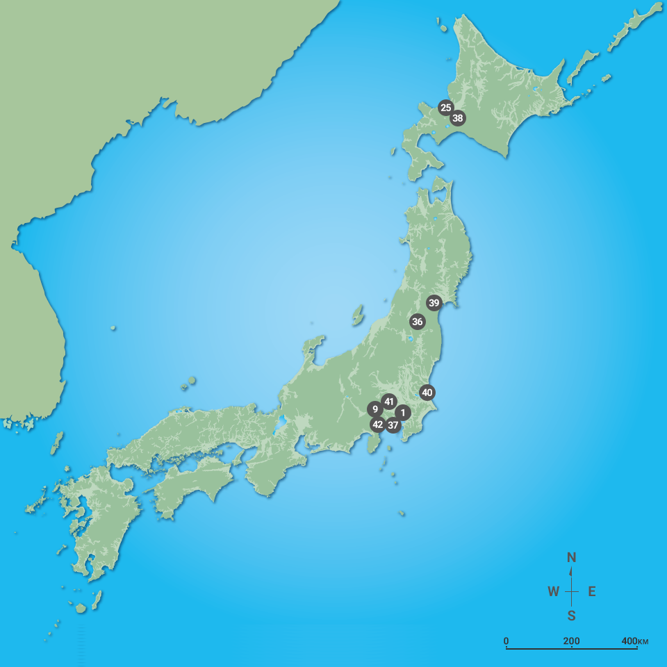 競技会場マップ（広域図）